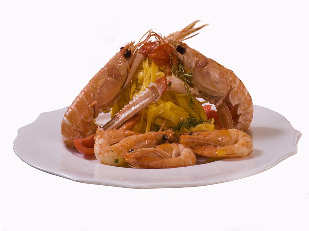 Hotel Vittoria Pesaro Exterior photo Shrimp and pasta