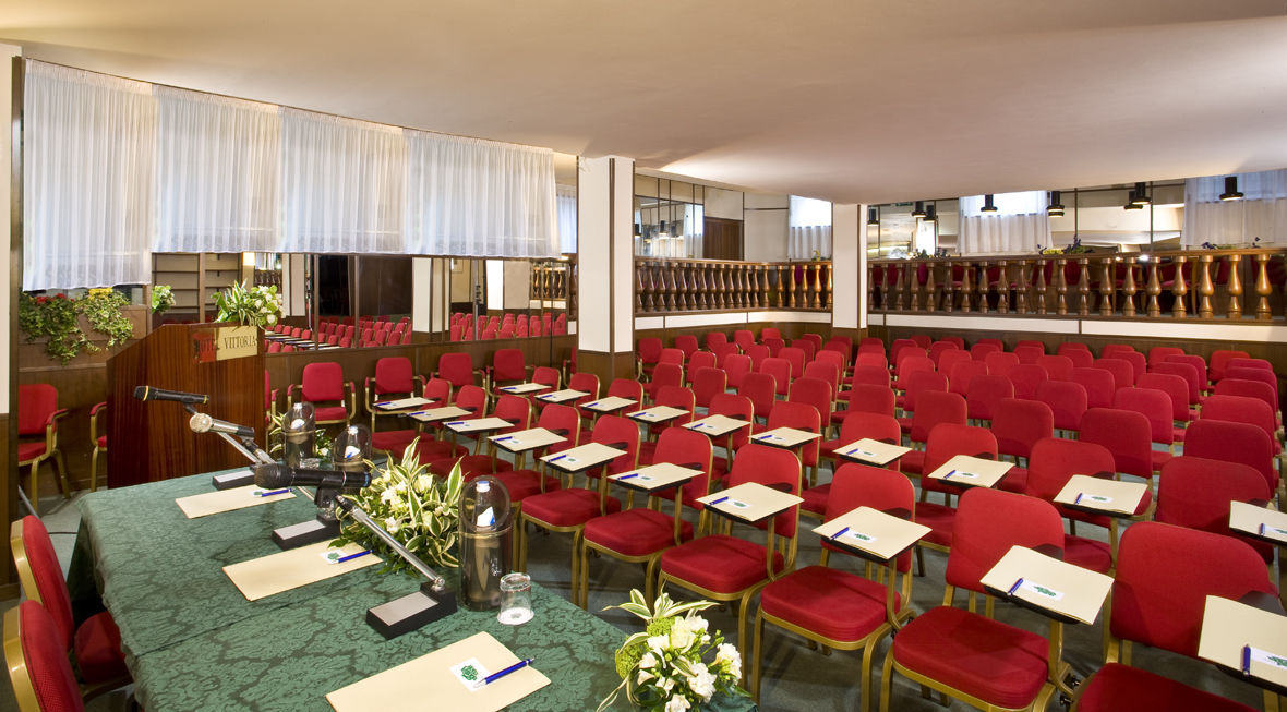 Hotel Vittoria Pesaro Business photo The ballroom